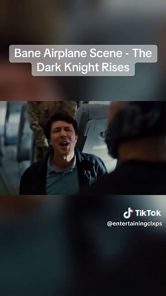 Bane's Intense Airplane Scene in The Dark Knight Rises