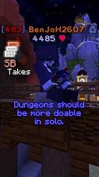 solo dungeons!! | skyblock takes #19 | #hypixelskyblock #minecraft