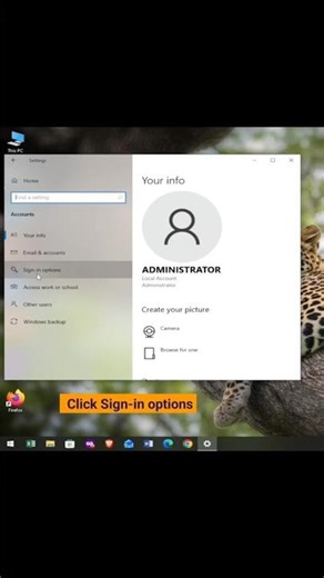 🔐 Set Password in Windows 10 in 30 Seconds! 💻#windowstips #youtubeshorts