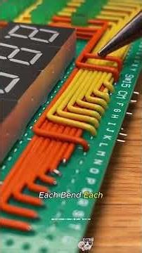 Why Do Manufacturers Route Wires So Neatly?#electronics #Engineering#didyouknow#fyp#electricalwork