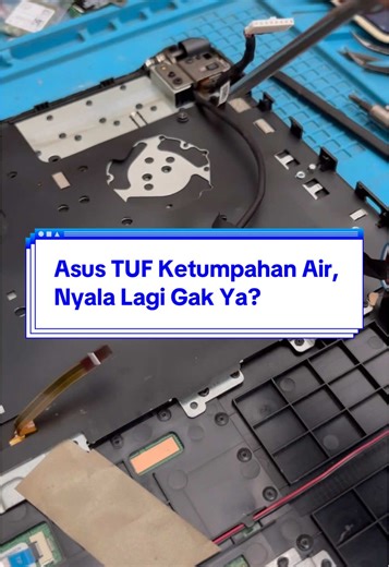 Solusi Asus TUF Ketumpahan Air