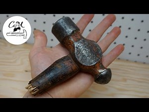 Restoration of Old Hammer - Mirror Finish Polish