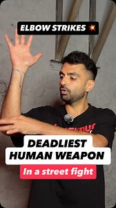 Close range is a kill zone. The elbow is a bone-shattering weapon. One clean hit, and the fight is over. 1. Set your stance. 2. Rotate your body. 3. Drive the elbow through the face. Stop playing. Start finishing. For self-defence only. Not for misuse. Learn how to FIGHT and get FIT DM to book your slot Follow @knockout_fight_club | Knockout Fight Club