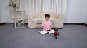 RC Motorcycle Drift Stunts and Standing Spins