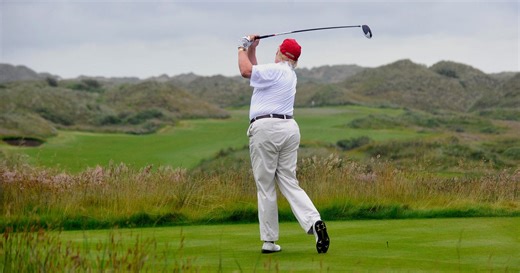Taxpayers’ Tab for Donald Trump’s Golf Habit Crosses $100 Million