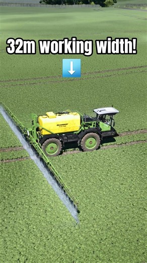 DAMMANN herbicid spraying 🔥 #farming #farmingsimulator25 #shorts #reshade