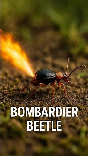 It Looks Harmless… Until It Fires from Its Butt 💥👀