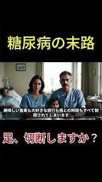【糖尿病】「足の切断」か「人工透析」か。放置した人の悲惨な末路。血糖値が正常でも危険な理由とは？