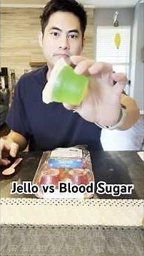 Jello vs Blood Sugar… what will it do!? #shorts #health