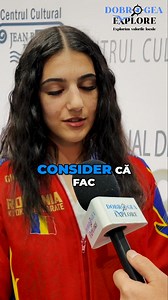 9.8K views · 63 reactions | Cât de multe sacrificii face un sportiv? Irina Gheorghiță (Karate kyokushin)  Interviu realizat la Gala Sportului Tulcean 2025.  Premiată pentru rezultatele în karate. #KarateKyokushin #Tulcea #GalaSportului #Performanță #DobrogeaExplore #Dobrogea | Dobrogea Explore | Facebook