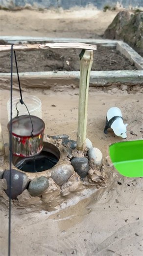 Top Creative Mini Well Water for WildAnimals | DIY Science Fair Working Model ​⁠#mediumproject