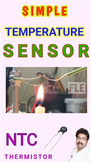 How to make simple temperature sensor#thermistor #diyelectronics #automation