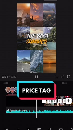 Price Tag CapCut Template - Edit Soft Slow Motion Effect