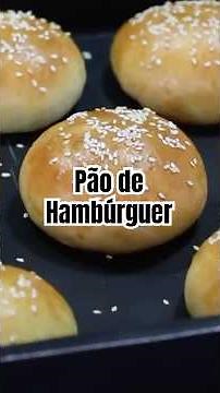The Secret to the Perfect Homemade Hamburger Bun – Soft and Golden!