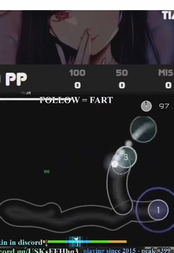 DEAL WITH THE DEVIL (MIR’S EXPERT (7.57*) SIGHTREAD?! tiktok wouldn’t let me upload the full play without it getting muted… #tiktoklive #livehighlights #osu #gaming #fyp