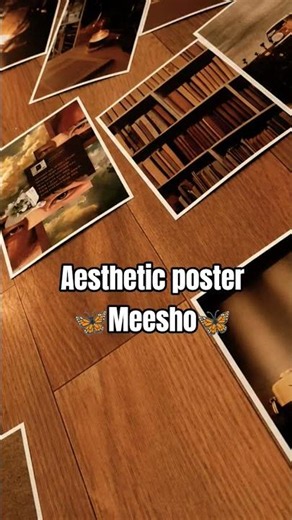 Brown Aesthetic Wall Collage ✨ Premium Room Decor Ideas | 40 Posters Setup 🤎 #homedecor ‪@Meesho‬