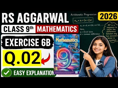 Class 9 Maths Chapter 6 Sequences and Progressions Full Explanation | RS Aggarwal Solutions 🔥