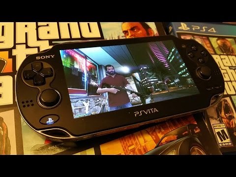 GTA 5 Remote Play - PS4 / PS Vita First Person (1080p HD)
