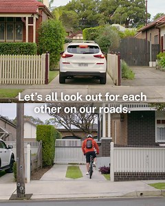 165K views · 136 reactions | Whether you’re on a bike or in a car, we all need to look out for each other on the road so we can get home safely. Follow the road rules and make the right decisions – it’s a shared responsibility. | NSW Road Safety - NSW GOV | Facebook