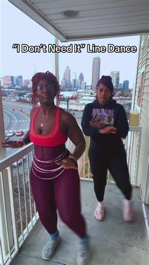 I Don’t Need It x Jamie Foxx ft. my twin @Maci 🩷💕 Shoutout to @Puss N’ Bootz for putting me on 🔥 Love to see y’all do this one! #linedancersoftiktok #fyp #stallionsoftiktok #tallgirls #stunnamfm