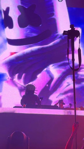 Core memory unlocked 💖 Marshmello, my girl, and a much-needed mom break. I’ll never forget this night!🥰🤧 @Ariana Brazier @Marshmello #fyp #festival #halloween #rave #music