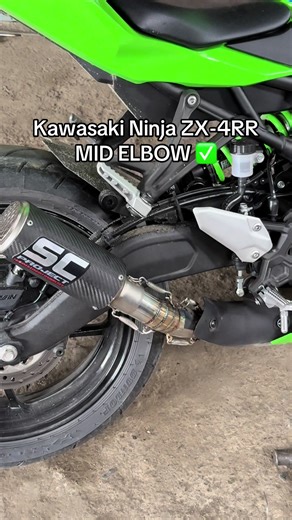 Kawasaki Ninja ZX-4RR Mid Elbow Fabrication