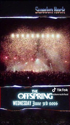 The Offspring to Perform at Sweden Rock 2026