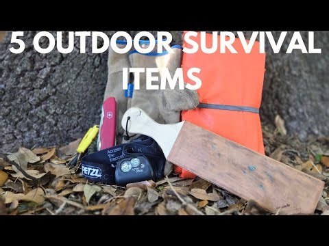 5 Items (Core Essentials for Outdoors)! 