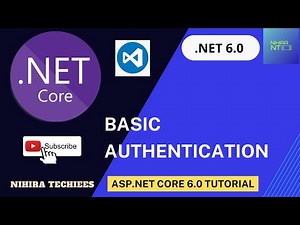 Basic Authentication in DOT NET Core Web API using VS Code | .NET CORE 6.0 Tutorial