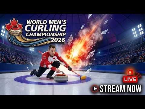 LIVE: World Men's Curling Championship 2026 | Day 2 - Draw 3 & 4