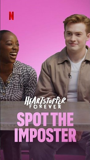 The cast of #Heartstopper plays Imposter
