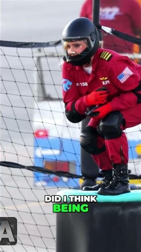 Pilot Fights Jet Blast for Epic Prize! First Elimination! #shorts