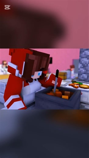 Did Mikey take part in the cooking competition? But why? 🥳🤨❓ Minecraft