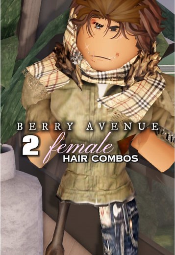 Berry Avenue Female Hair Combos for Roblox