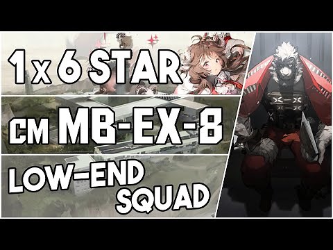 MB-EX-8 Challenge Mode | Low End Squad |【Arknights】