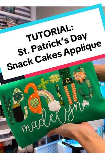 I love how this design turned out! The appliqué font and applique accents came from @Applique Alley. I used my 8x13 Mighty Hoop from @HoopMasterMightyHoop. The possibilities are endless with these applique fonts! #applique #embroidery #smallbusiness #crafting #mightyhoops