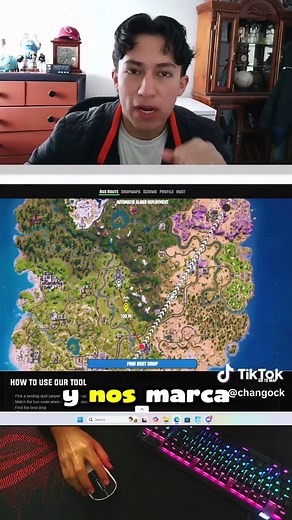 Cómo landear en Fortnite con DropMap de manera competitiva