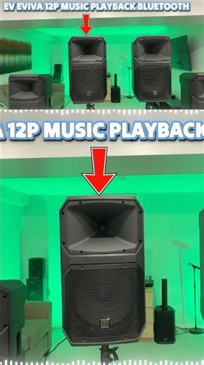 Electro-Voice EVIVA 12P music playback test! Fantastic Budget PA Speaker!