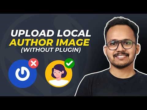How To Add Custom Profile Picture in WordPress Without Plugin