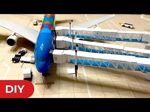 How to Build REALISTIC Jet Bridges for a Model Airport