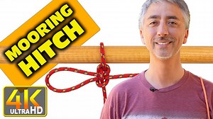 How to tie the mooring hitch knot - quick release docking knot