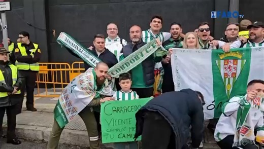 🔹 La emoción de la afición del Córdoba minutos antes del encuentro con la AD Ceuta | El Faro de Ceuta