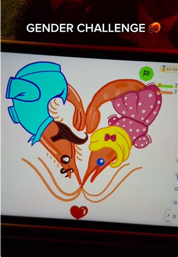 This is my first time drawing something like this😻 app: ArtWorkOut #multiplayer #teamwork #draw #drawing #game