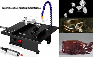 Watch CARESHINE Jewelry Rock Gem Polishing Buffer Machine on Amazon Live