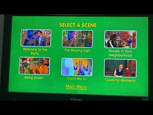 Sesame Street 50th Anniversary Celebration 2019 DVD Menu Walkthrough