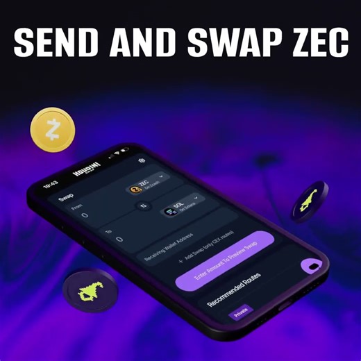 SEND AND SWAP $ZEC | PRIVATELY | HoudiniSwap
