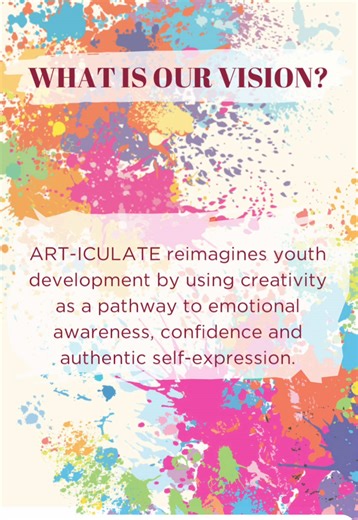 Our vision is to create spaces where young people can explore their emotions, understand themselves more deeply and express what words sometimes cannot capture. Through art, we encourage reflection, connection and growth — helping youth build the emotional tools they need to navigate their world with clarity and confidence. This is the heart of our project, and the reason we believe creativity can truly transform lives. 🧡✨ #ArticulateProject #ArtForExpression #CreativeYouth #YouthProject #Emoti