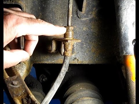 Rusted Brake Flex Hose.. Remove with no damage..