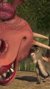 como o burro teve filhotes com um dragão em Shrek 2