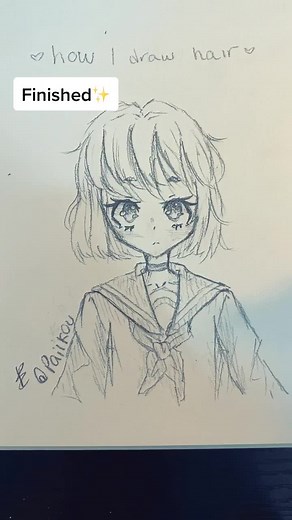 How to Draw Anime Hair | Step-by-Step Tutorial